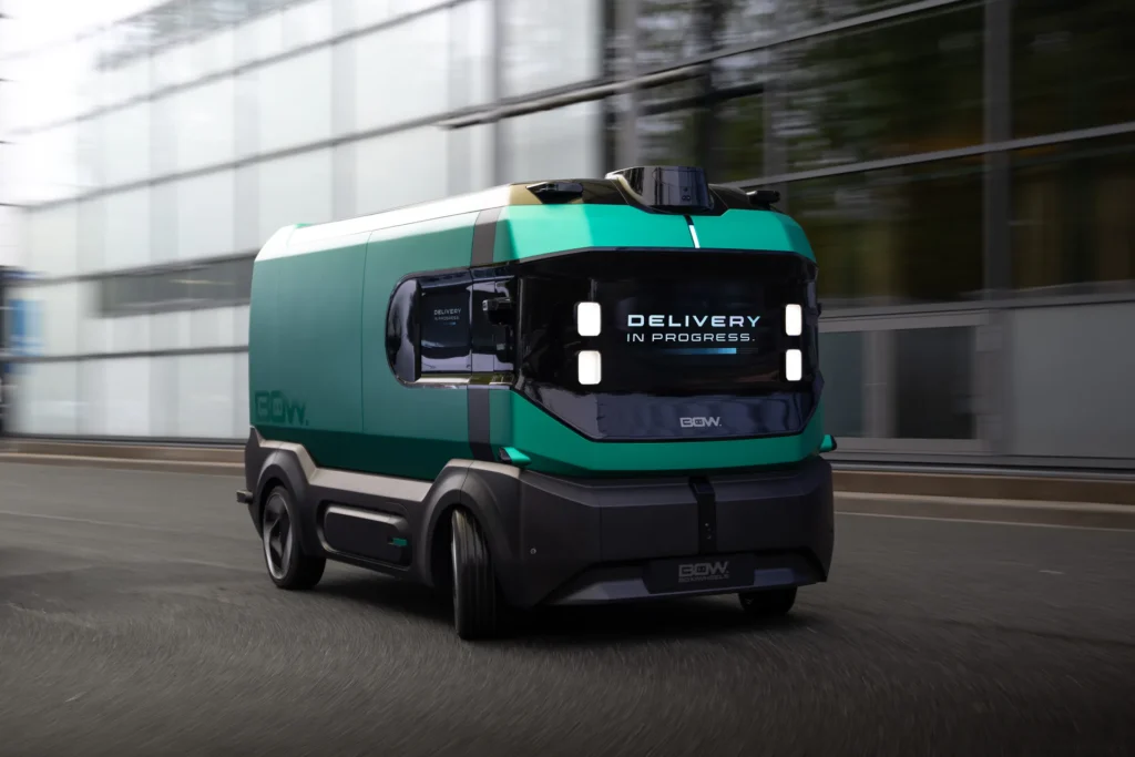 BOW, ad Hannover il furgoncino a guida autonoma di Stellantis BOW, ad Hannover il furgoncino a guida autonoma di Stellantis