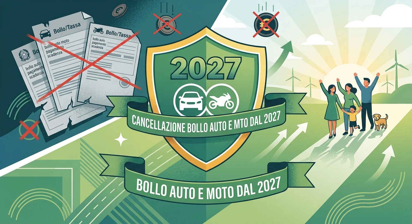 Bollo auto 2027, chi non lo pagherà: requisiti e Regioni coinvolte Bollo auto 2027, chi non lo pagherà: requisiti e Regioni coinvolte