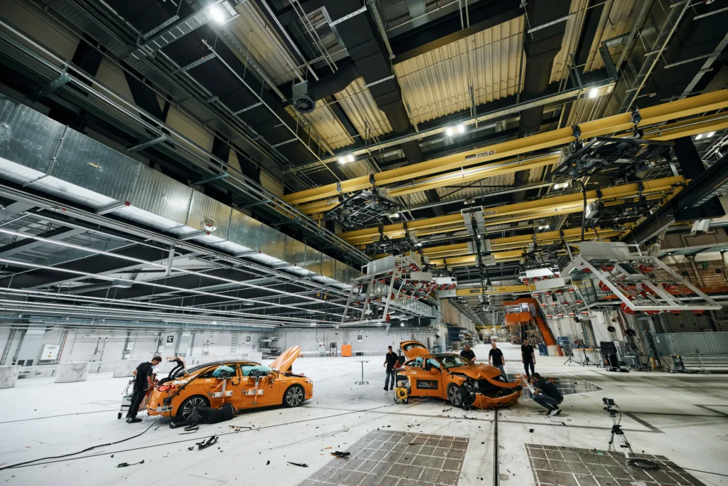 Mercedes Crash Test