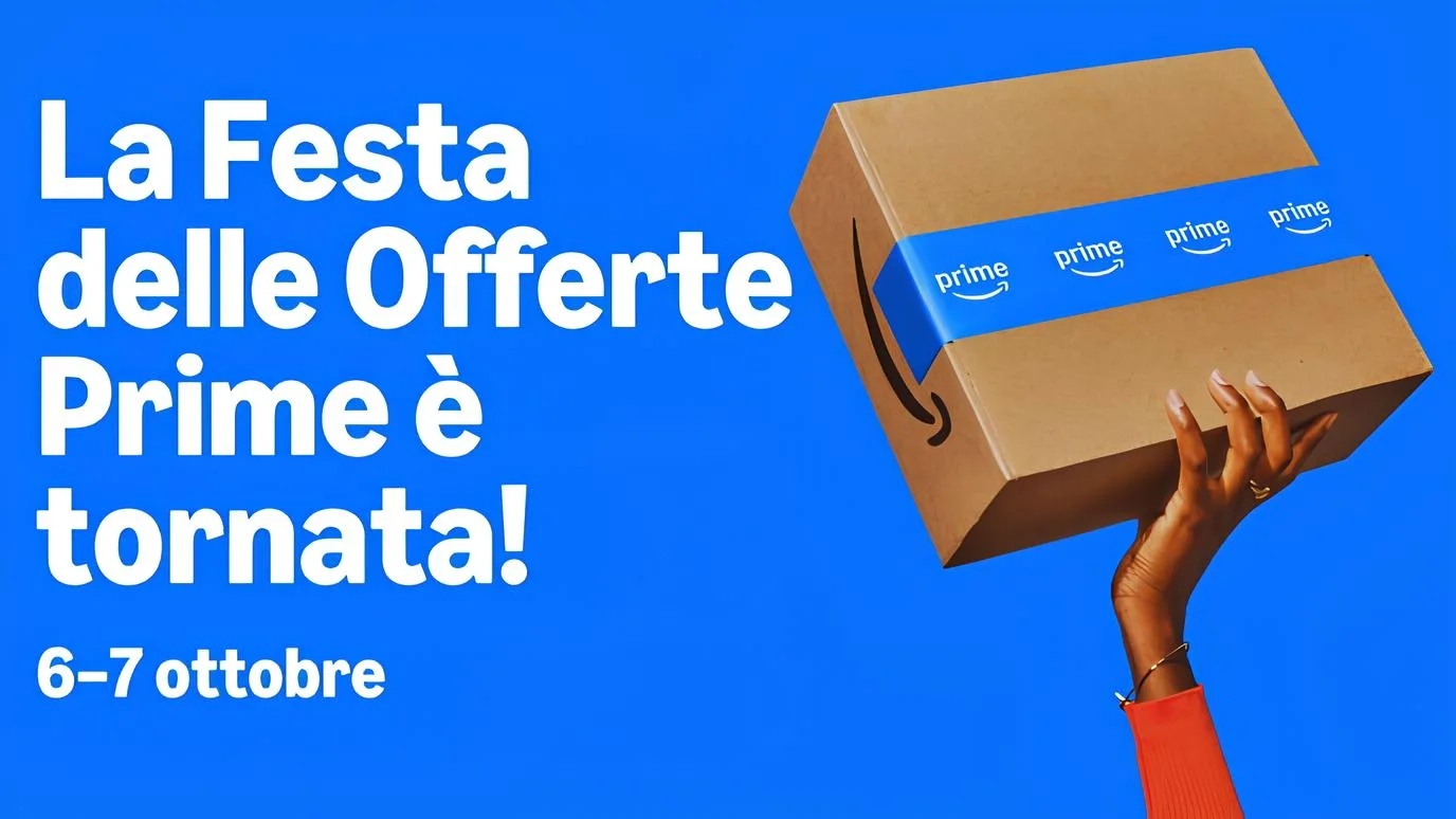 Festa delle Offerte Prime, 7 prodotti tech al prezzo più basso degli ultimi 365 giorni Festa delle Offerte Prime, 7 prodotti tech al prezzo più basso degli ultimi 365 giorni