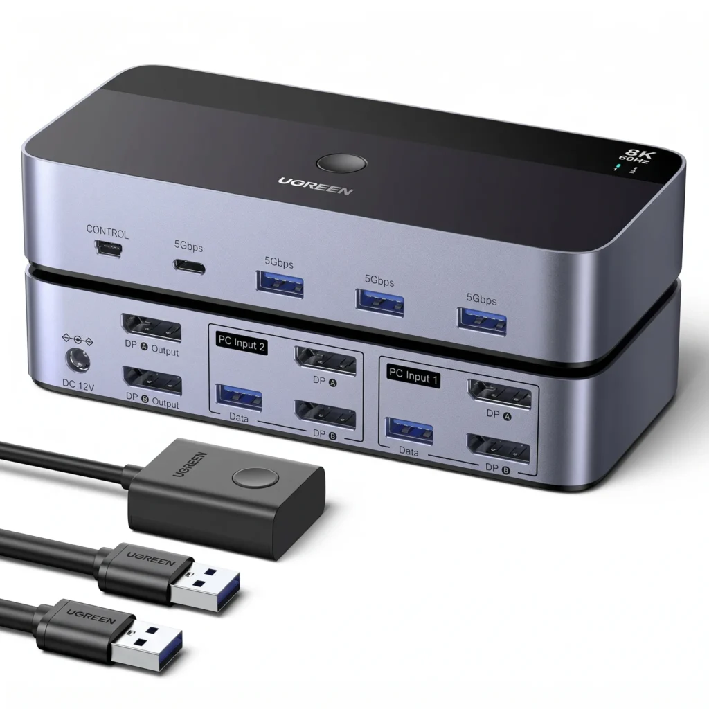UGREEN-KVM-DisplayPort